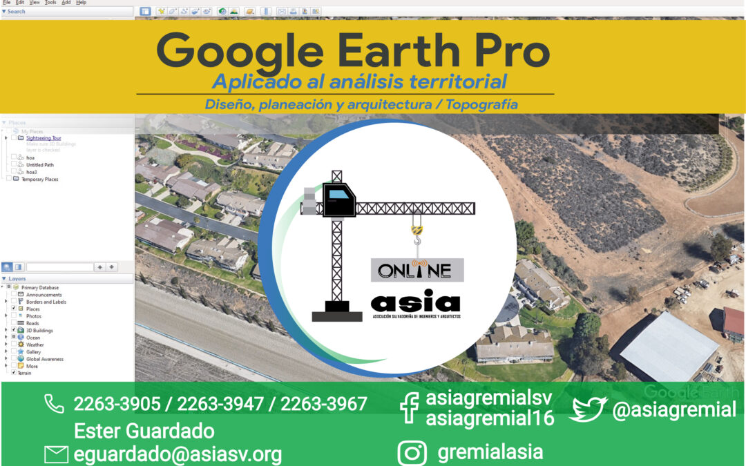 Google Earth Pro aplicado al análisis territorial