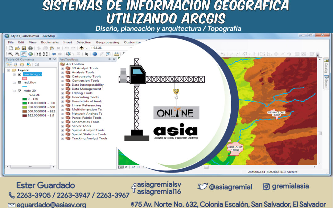 Sistemas de información geográfica utilizando ARCGIS 14 – 22 dic 2020