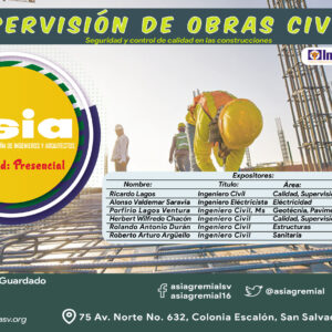 Supervisión de Obras Civiles – Modalidad Presencial