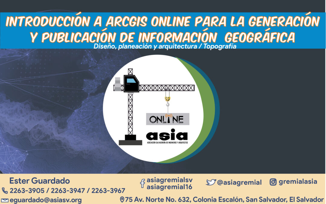 202105 Introducción a ArcGIS Online para la generación y publicación de información geográfica