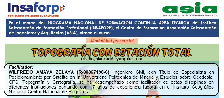 04/23 Topografía con estación total (Presencial)